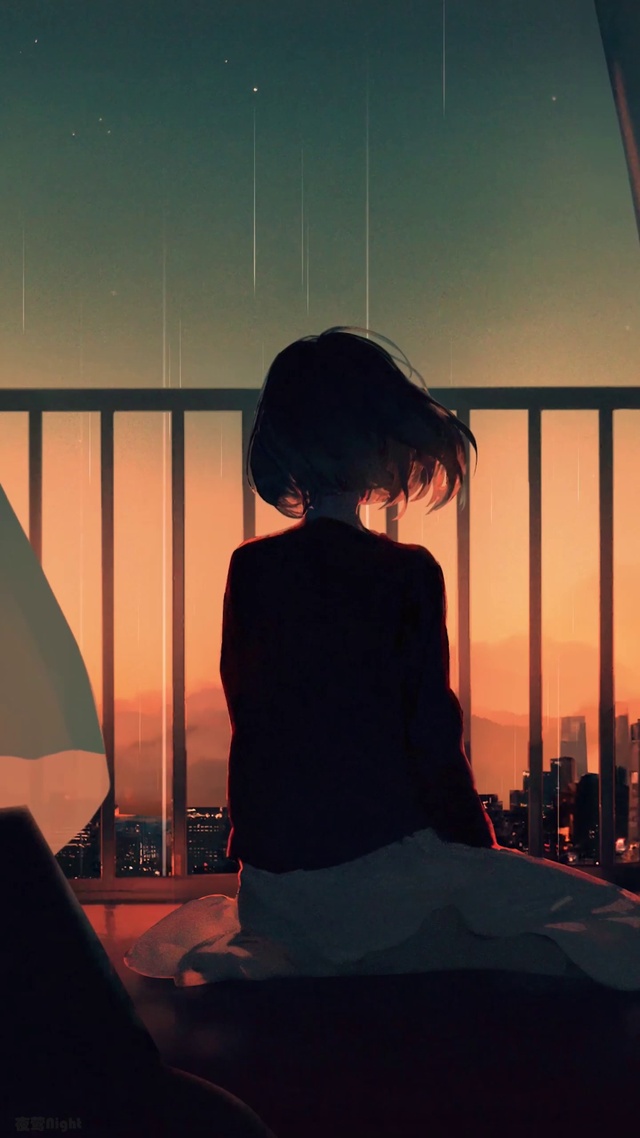 Alone 孤独少女 黄昏