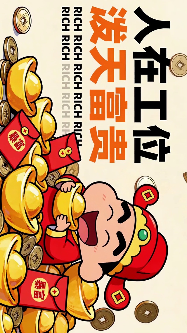 人在工位泼天富贵