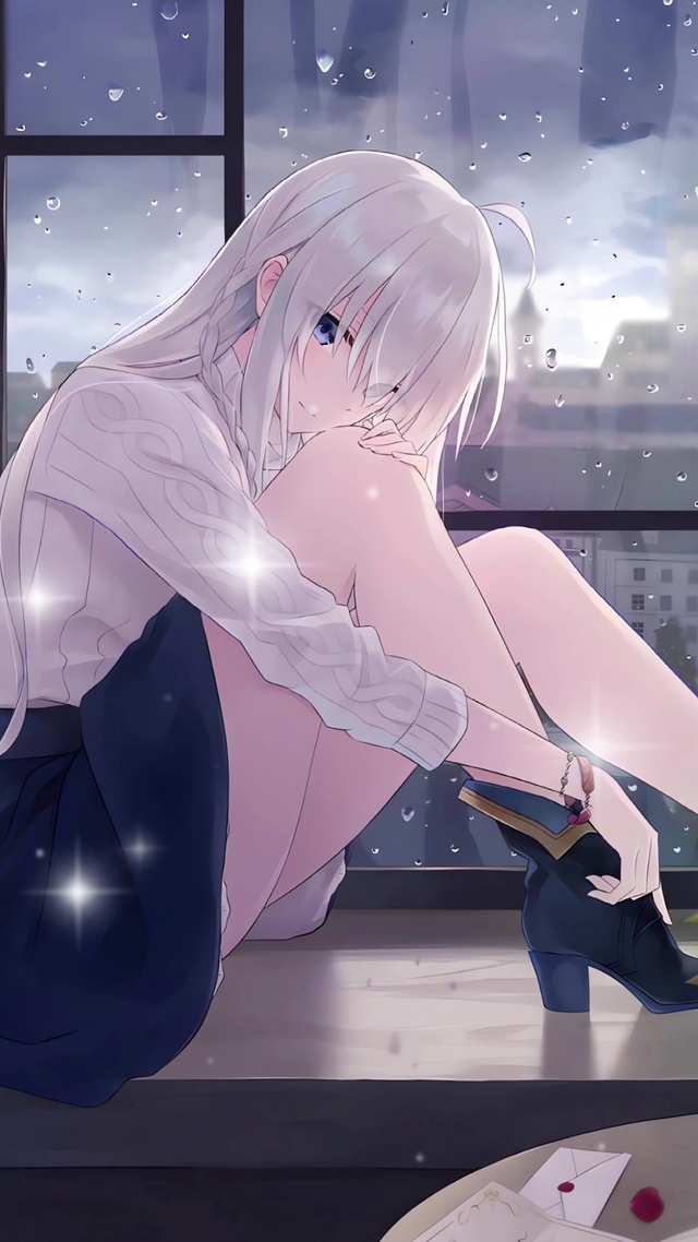 窗边美少女