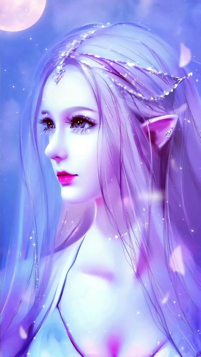 很美的素描美女