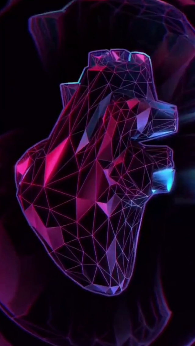 创意的心脏心跳模型