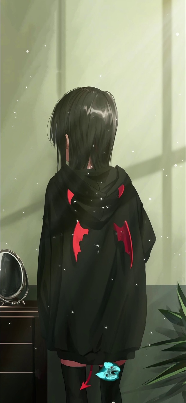 女孩背影