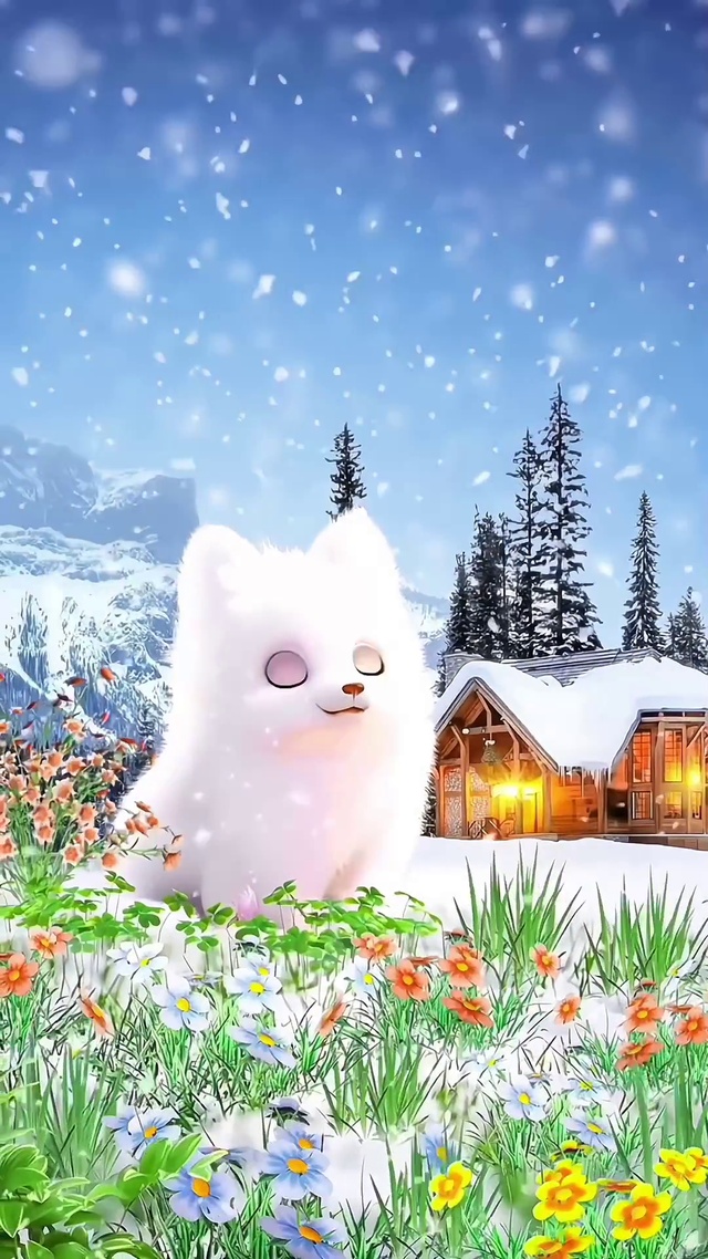 这个冬天小熊陪你去看雪吧