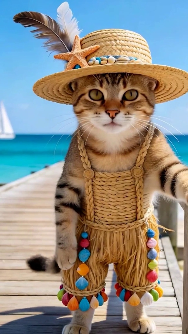 海边猫咪