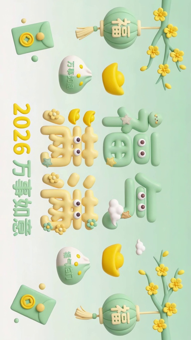 萌萌福气到
