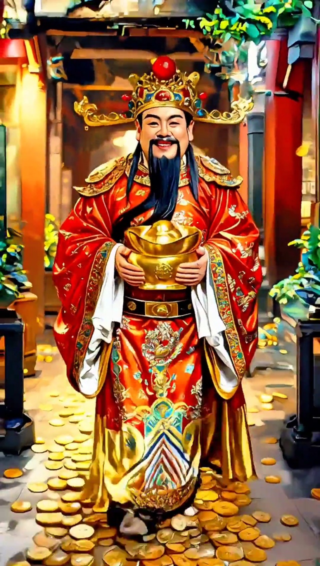 发财财神送财到家
