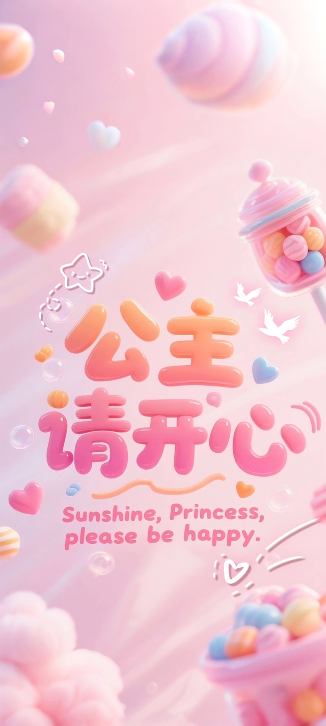 可爱梦幻治愈公主请开心