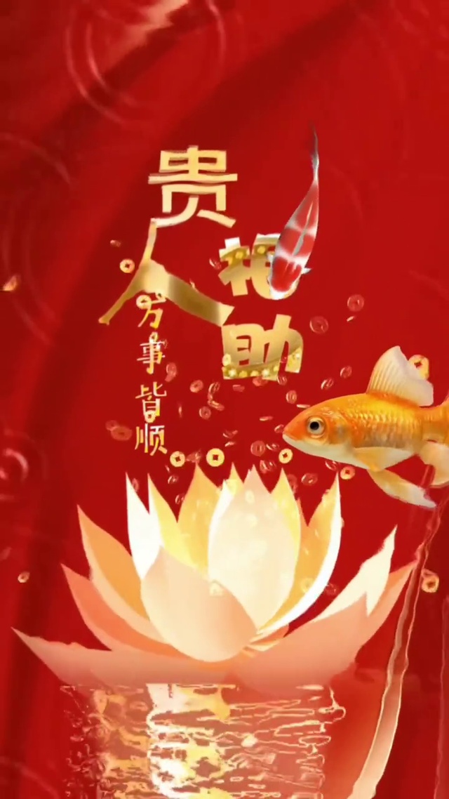 贵人相助，万事皆顺