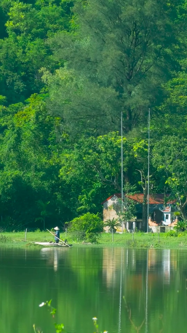 放松护眼青山绿水人家