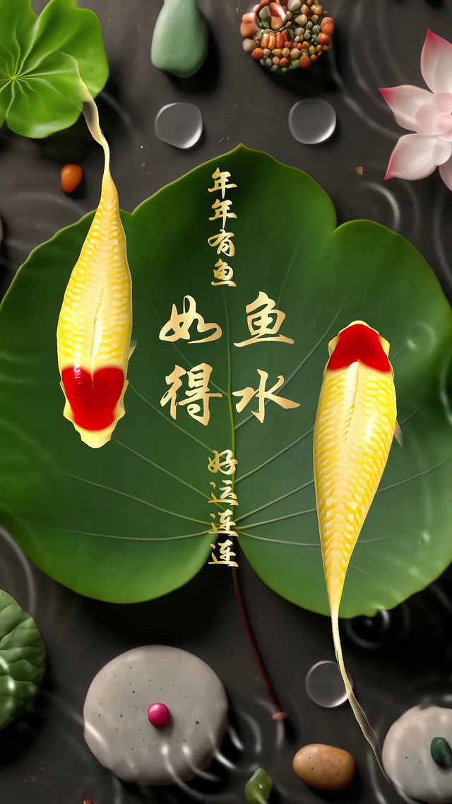 2023如鱼得水 年年有余 