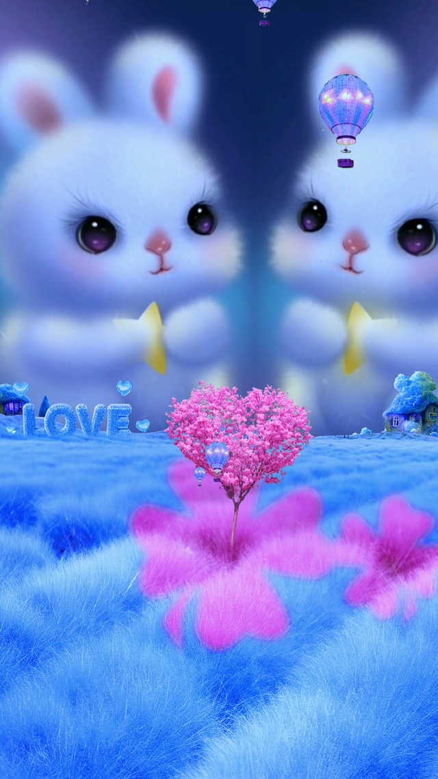 超可爱治愈兔兔