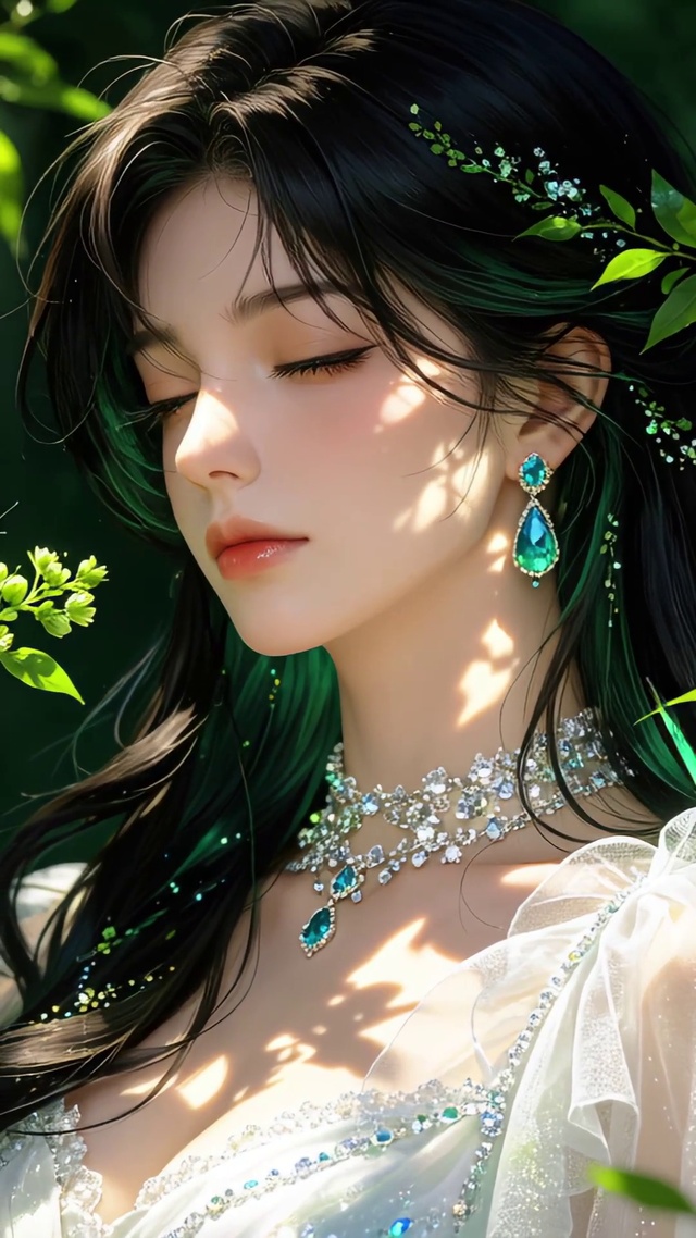 绿蝶少女