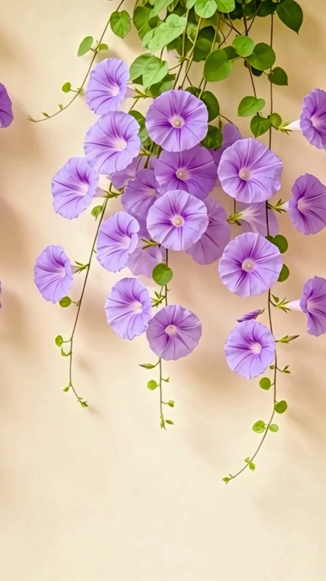小清新牵牛花4K