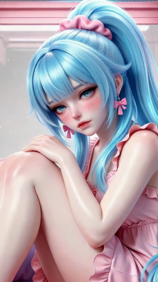娃娃机甜系美少女