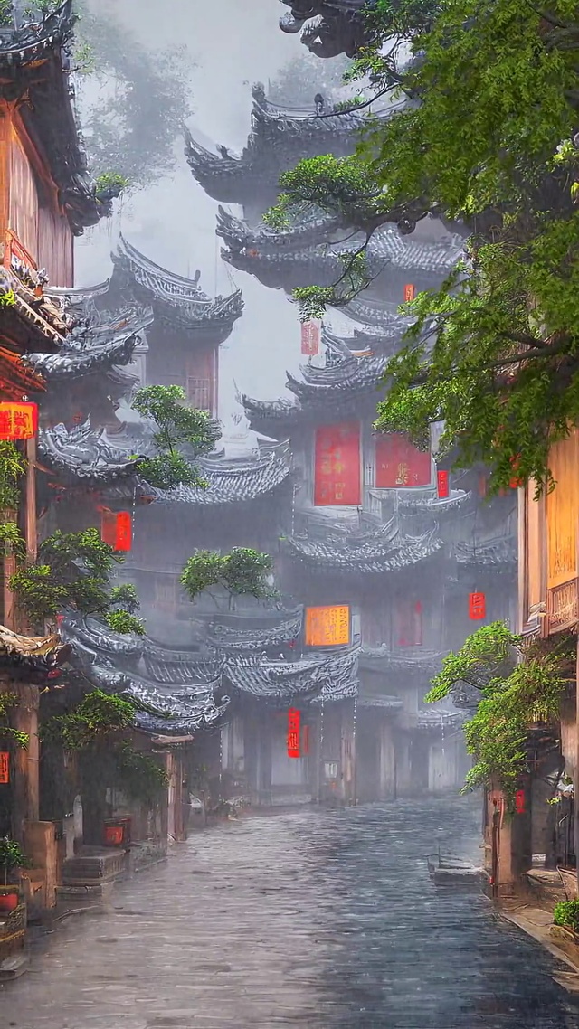 天青色等烟雨 而我在等你