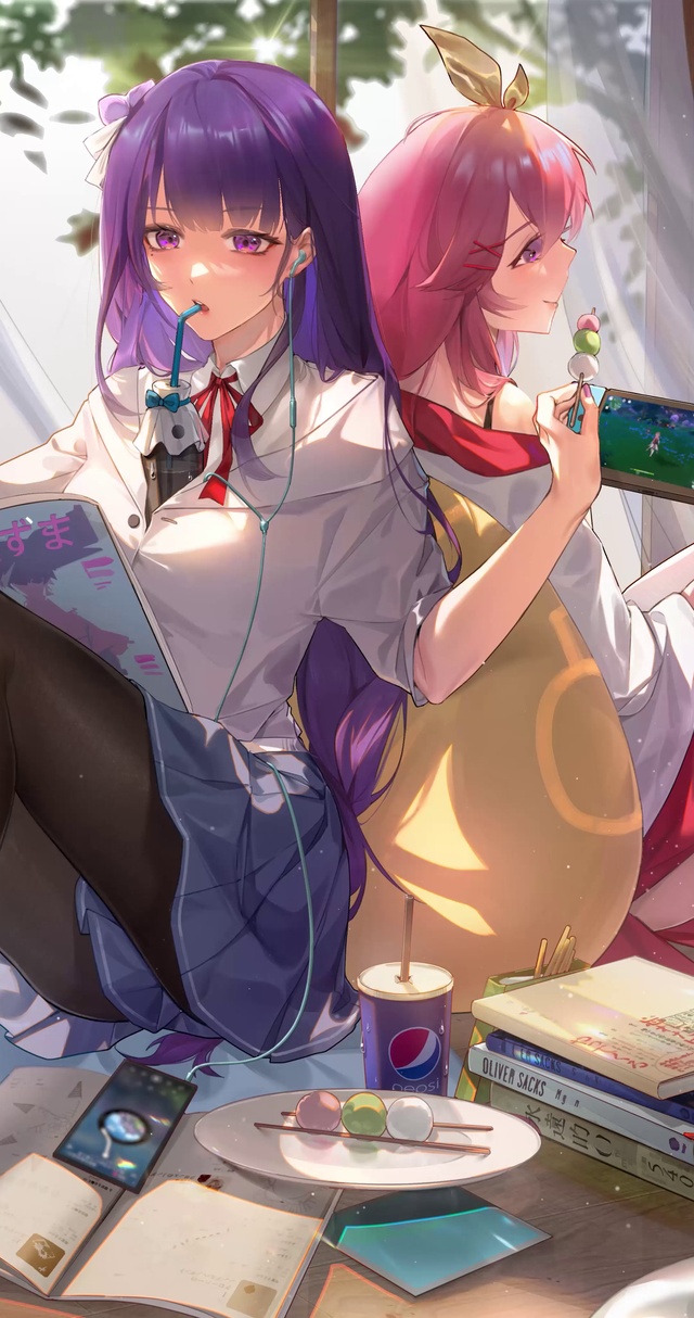 【原神】宅家的将军与神子