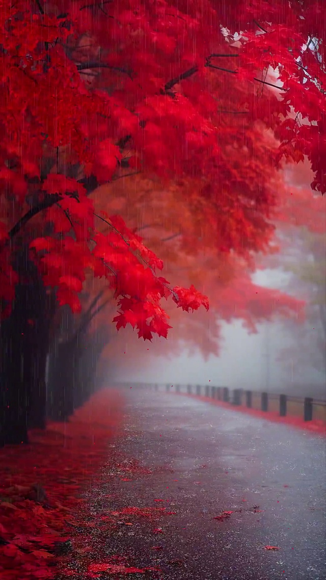 人间朝暮，落叶惊秋