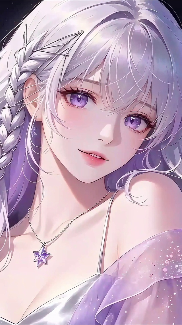 星空紫罗兰系少女