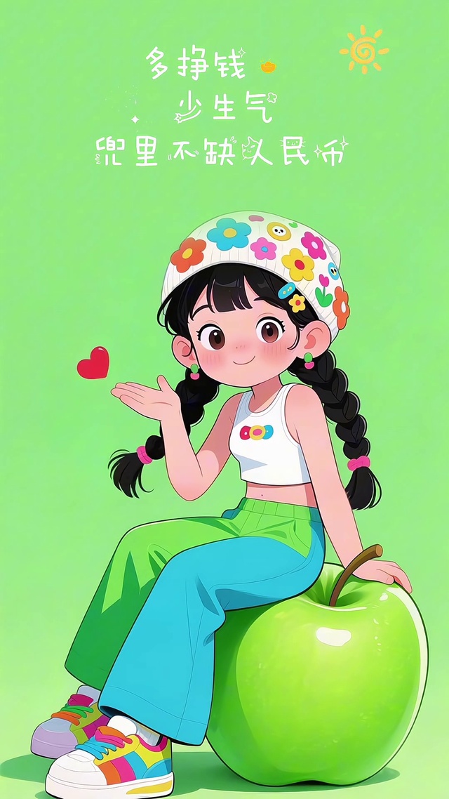 多挣钱 少生气 