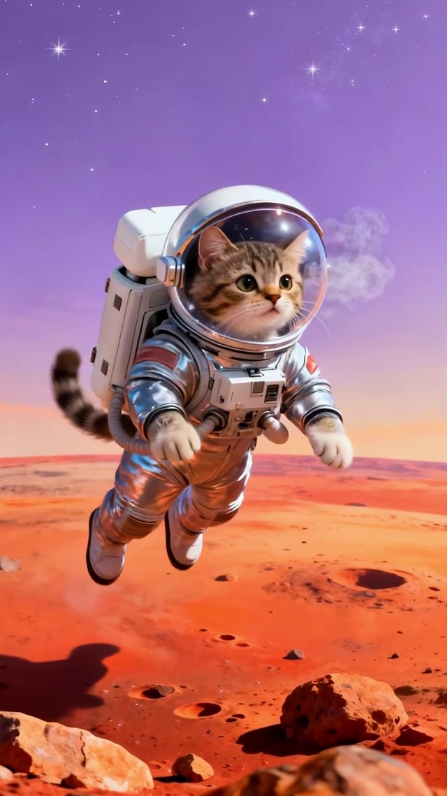 宇航员猫咪