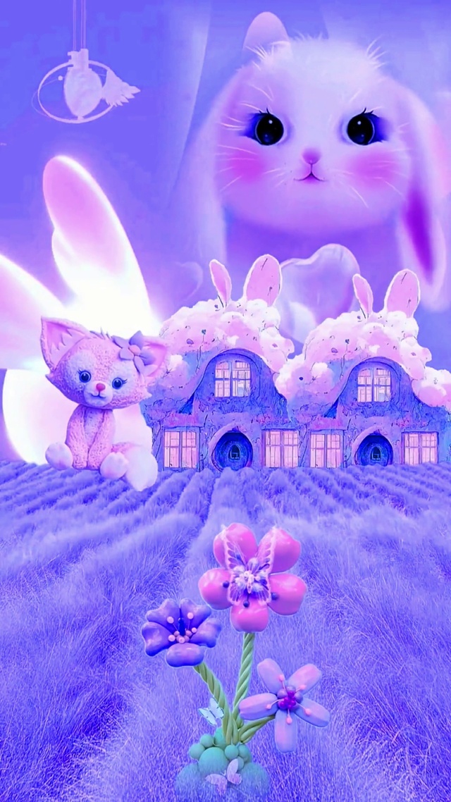 浪漫蓝色童话镇