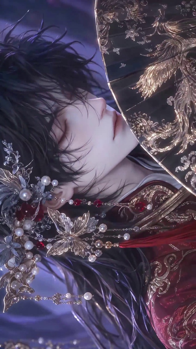 珠帘闭目