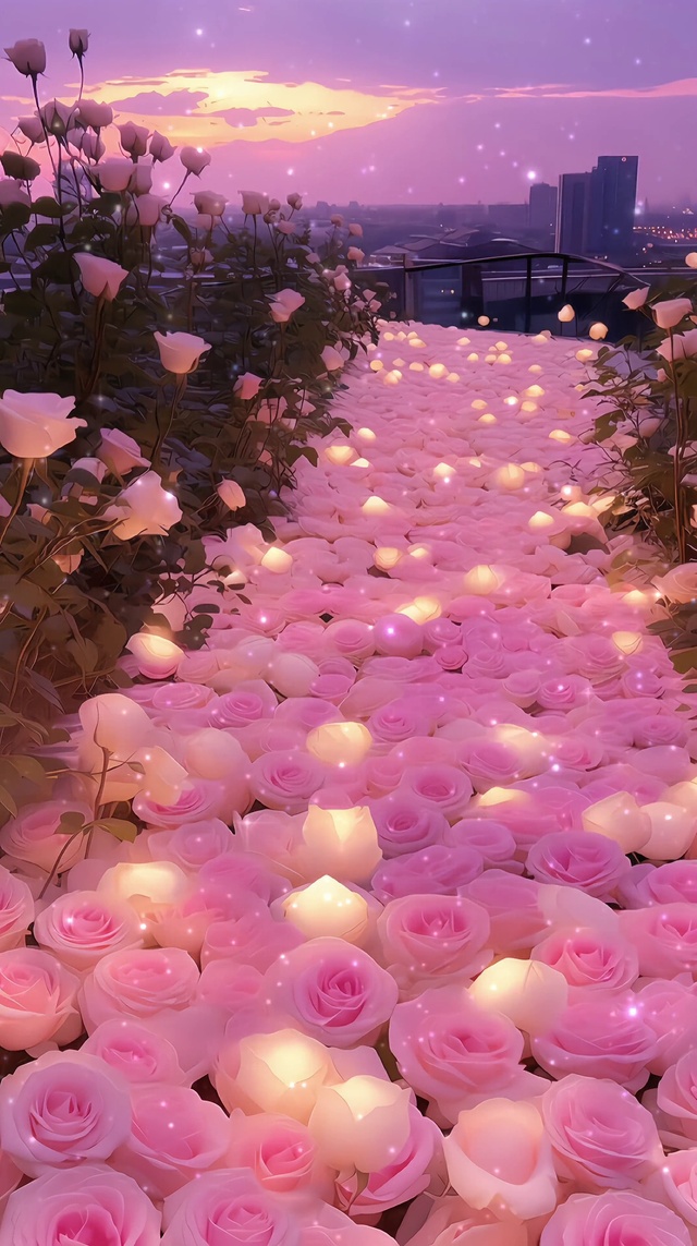 浪漫玫瑰花海①