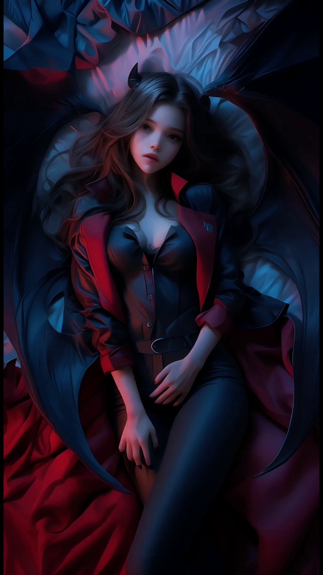 暗黑双翅恶魔公爵少女高清