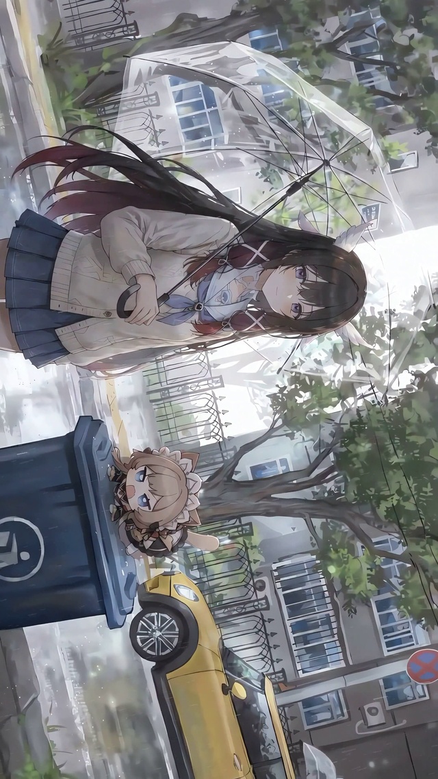 少偶雨天