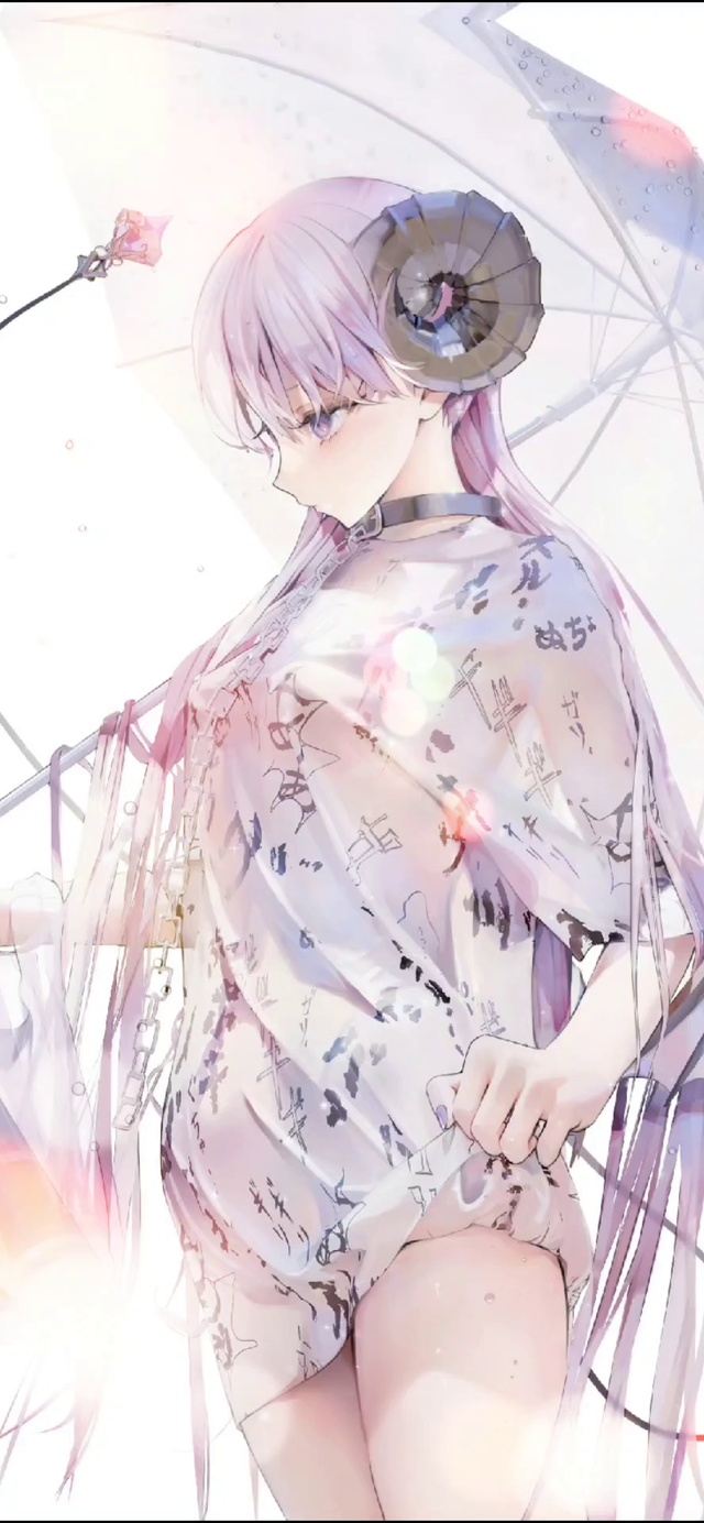 水墨江南烟雨少女