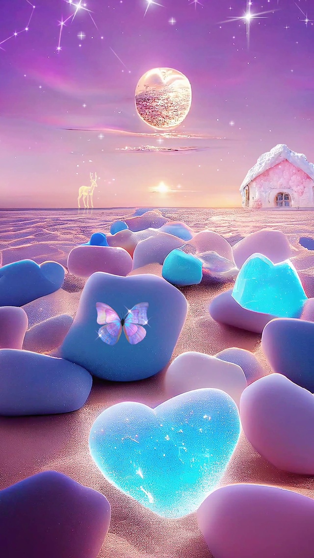 粉色星空水晶石