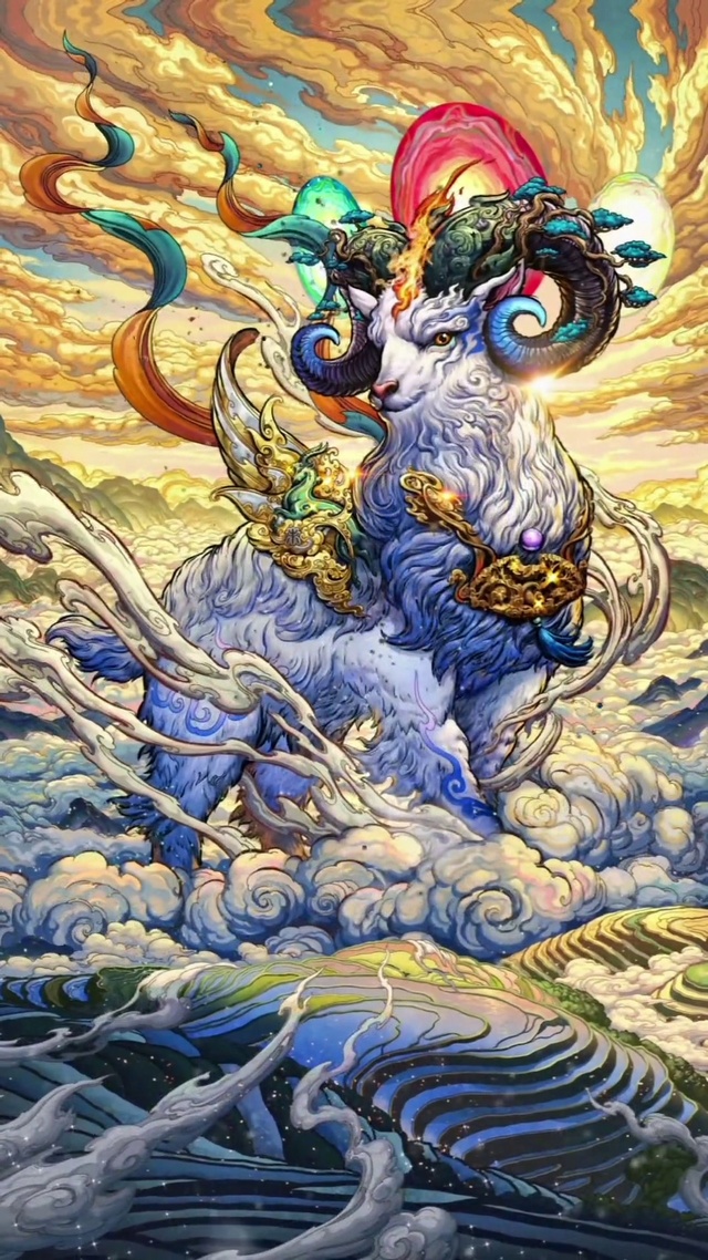 十二生肖神兽—未羊