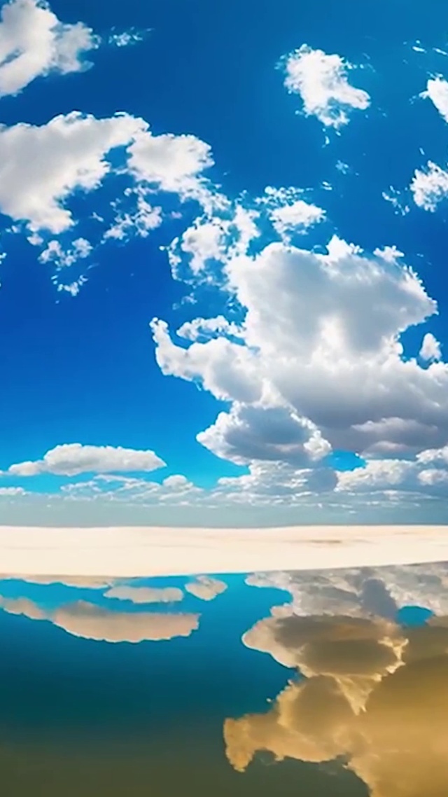 4K唯美蓝天白云