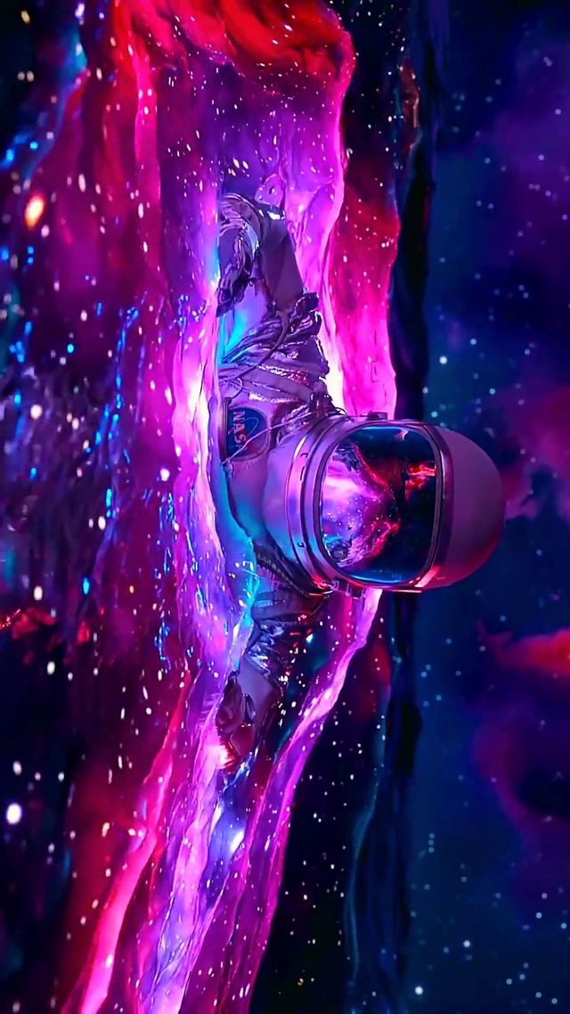 银河里的宇航员