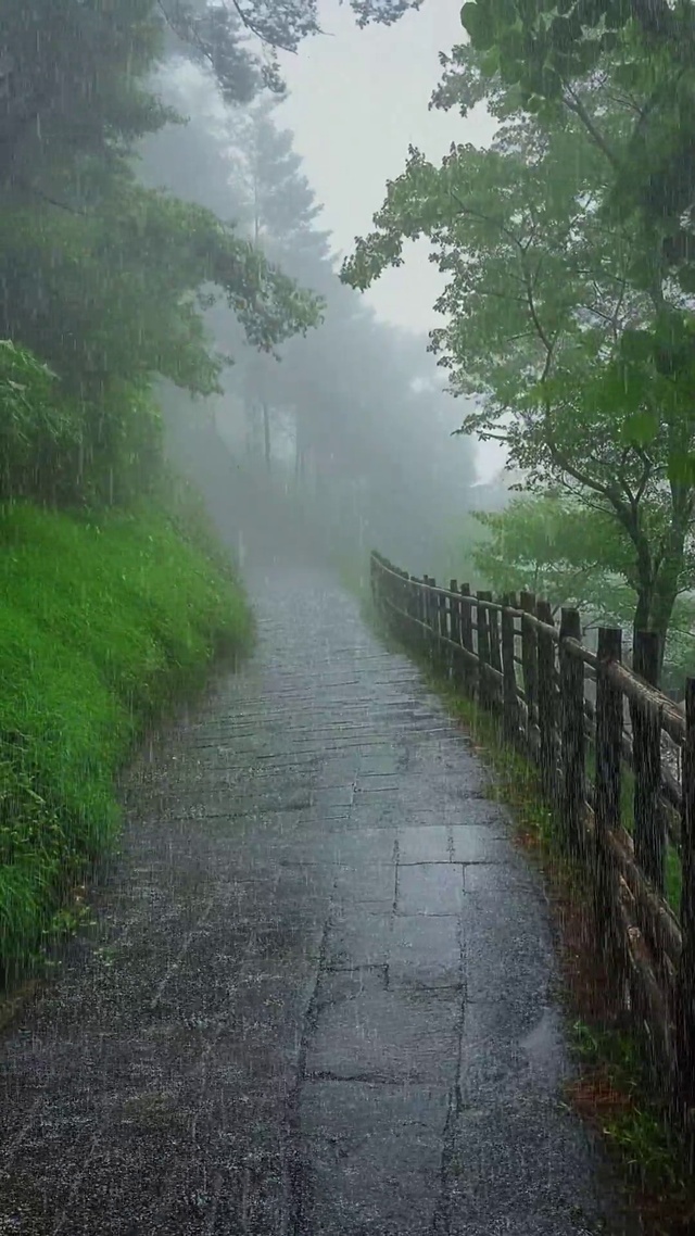 下雨小路
