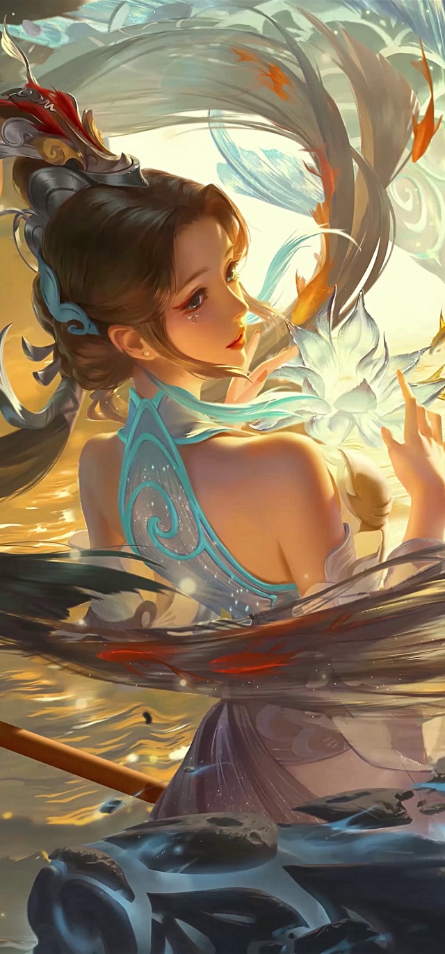 王者荣耀 大乔 白鹤梁神女4k