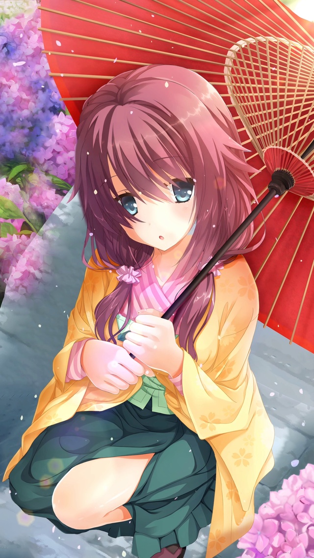 3d动态和服女孩