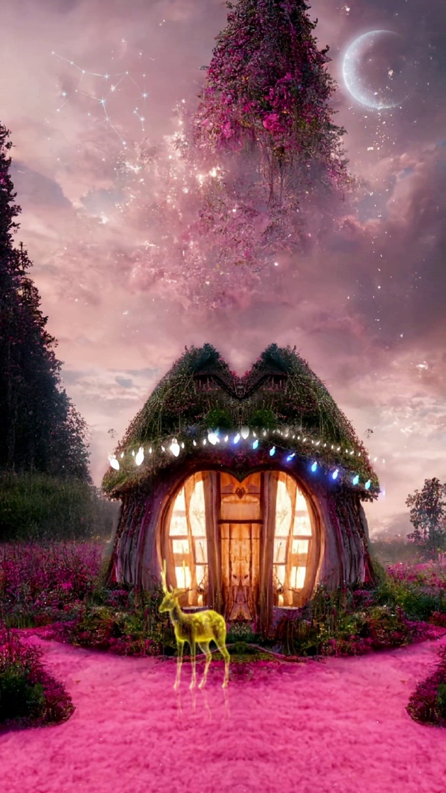 4 k梦幻童话小屋