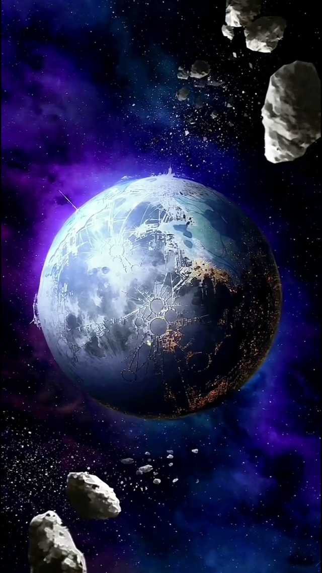 破碎的星球