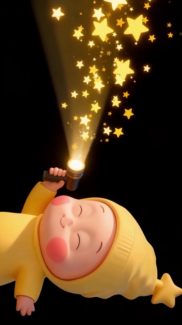 星星手电星星人