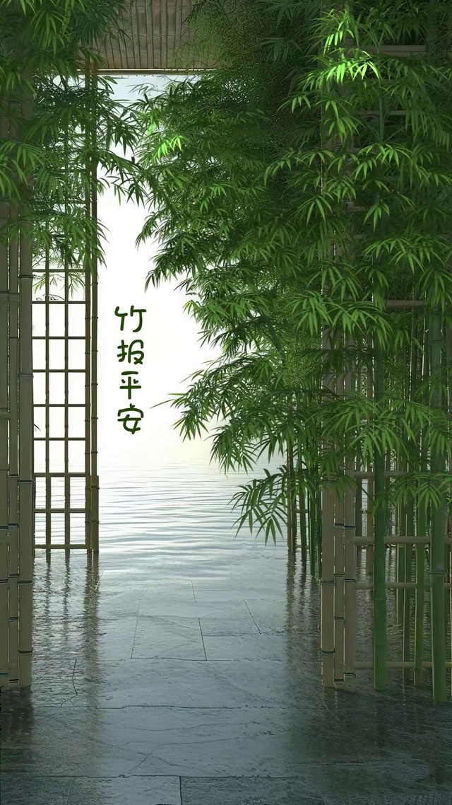 竹报平安