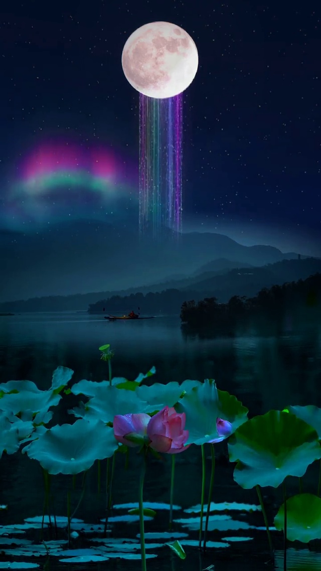 他乡月虽明，依然思乡愁。心之所想是故人，心安之处是故乡！