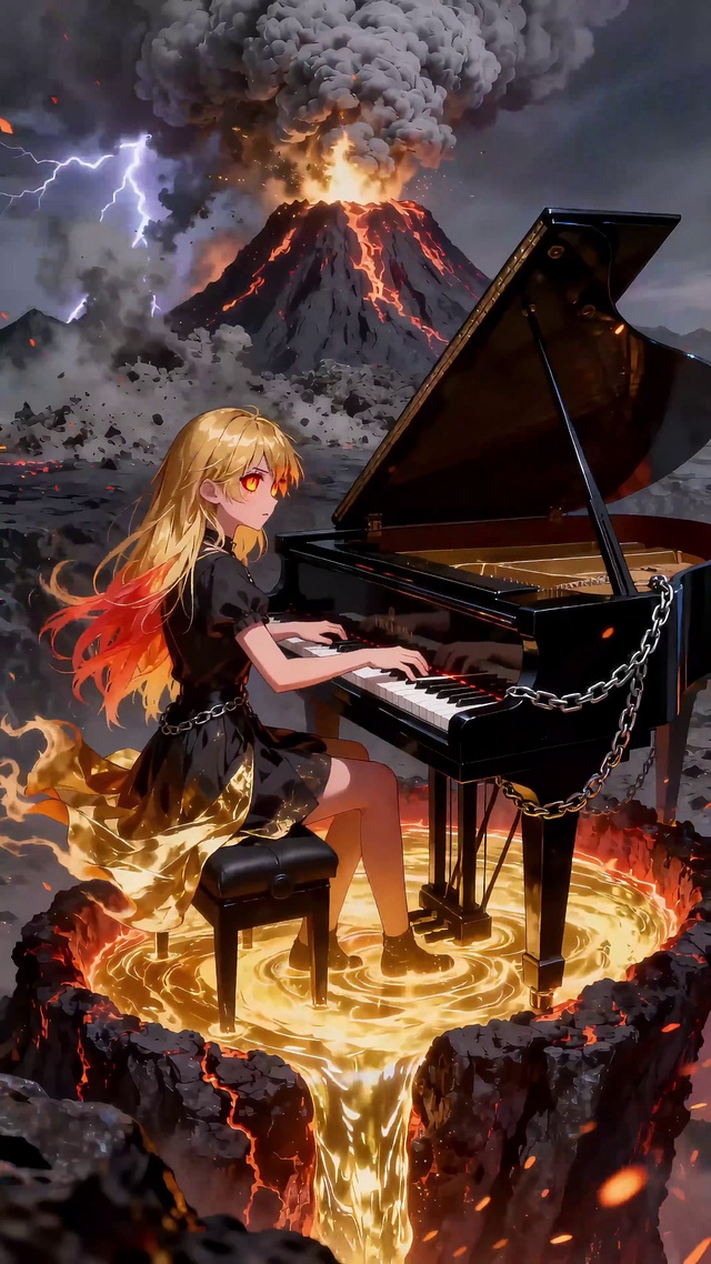 火海钢琴少女