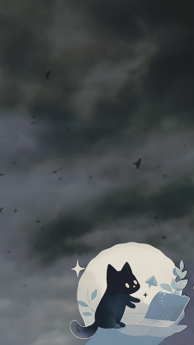 台风抵不住打工猫