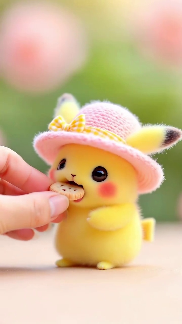 皮卡丘吃饼干🍪🍪