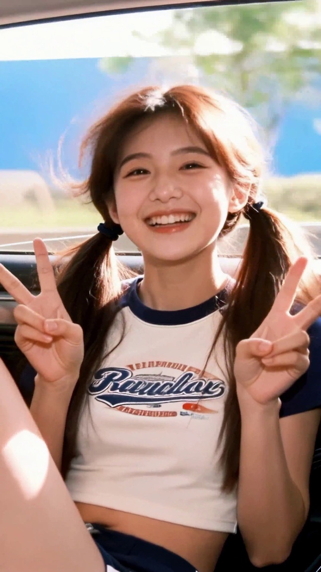 高中清纯少女周末和男友出游