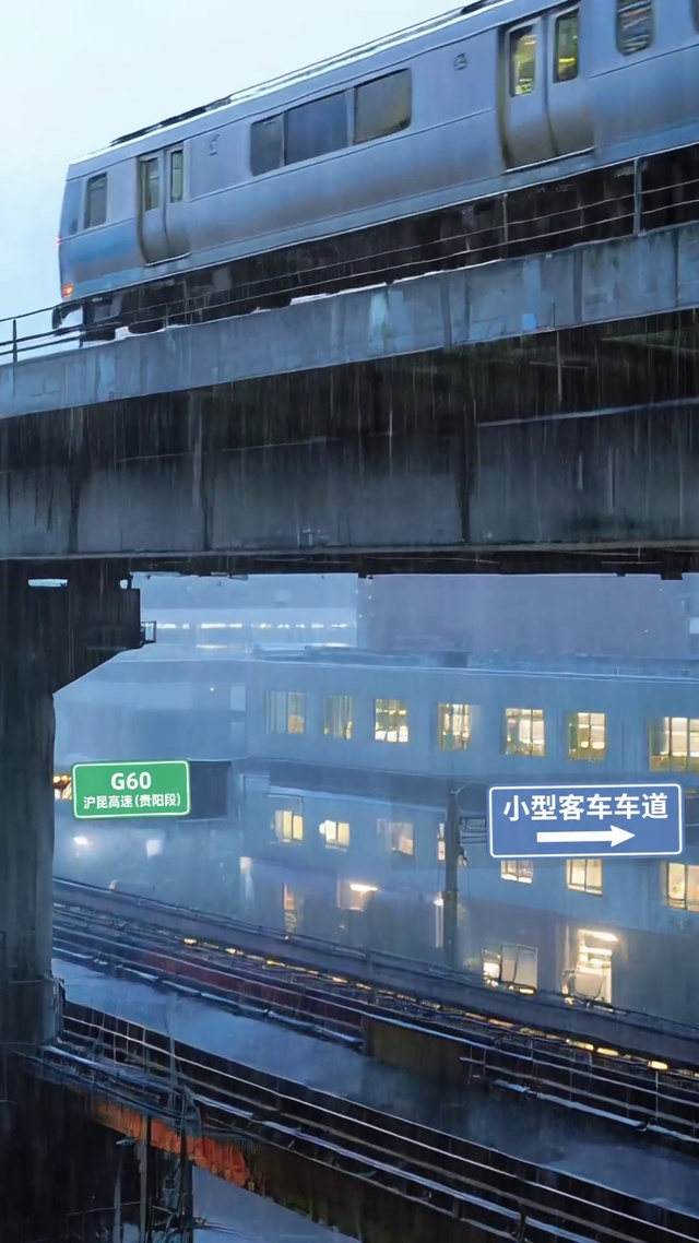 雨中列车
