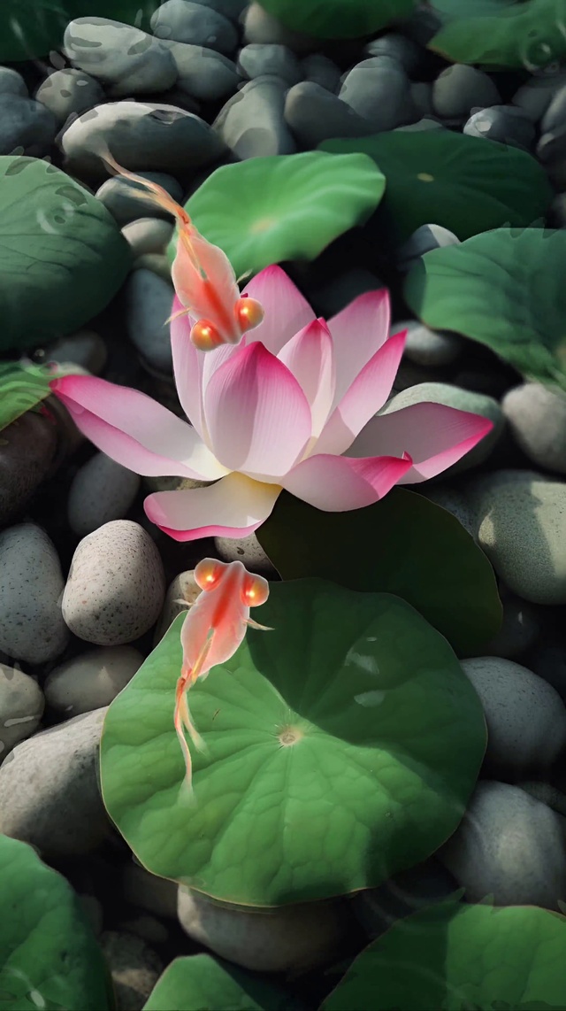 水为财，鱼为灵，有鱼有水福自来