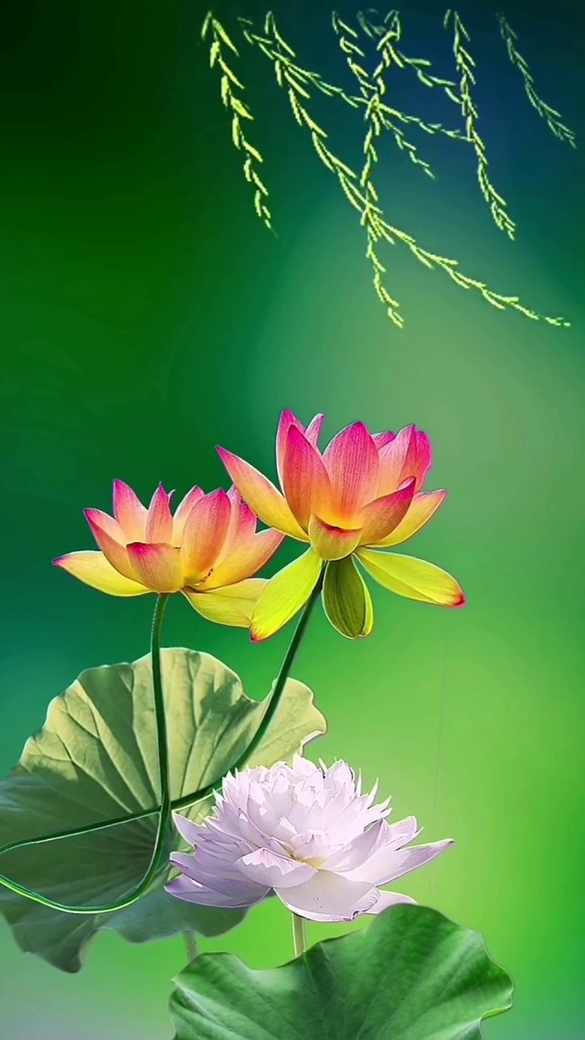 荷花荷叶