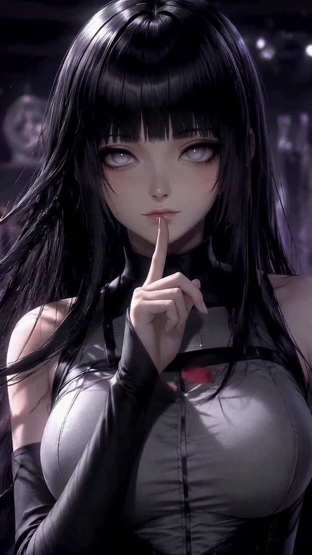 紫魅静谧少女